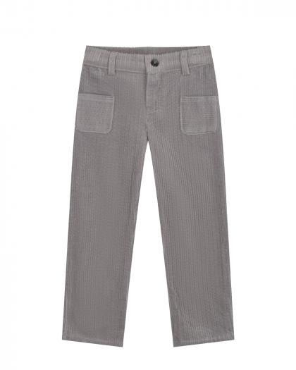 Вельветовые брюки с накладными карманами Tartine et Chocolat​ | Фото 1