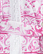 Льняное платье со сплошным принтом &quot;Майолика&quot; Positano Couture | Фото 7