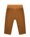 Вельветовые брюки с поясом на резинке Sanetta Kidswear | Фото 1