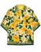 Шелковая рубашка со сплошным принтом &quot;желтые розы&quot; Dolce&Gabbana | Фото 1