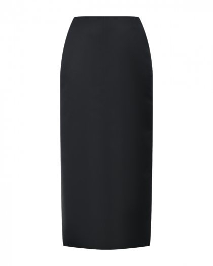 Черная юбка миди, карандаш Philosophy Di Lorenzo Serafini | Фото 1