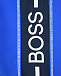 Синие плавки-шорты с логотипом  | Фото 3