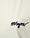 Футболка с лого, белая MSGM | Фото 10