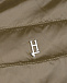 Глянцевая куртка цвета хаки Herno | Фото 3