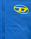Спортивная куртка с застежкой на молнию, синяя Diesel | Фото 3