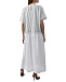 Платье в полоску юбка макс, белое Shatu | Фото 4