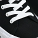 Кеды на шнуровке с логотипом, черные Karl Lagerfeld kids | Фото 6