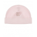 Розовая шапка с вышитым лого Ermanno Scervino | Фото 1
