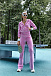 Розовые спортивные брюки из велюра Mo5ch1no Jeans | Фото 2
