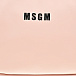 Сумка из эко-кожи, розовая MSGM | Фото 4