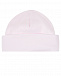 Розовая шапка с цветочной вышивкой Kissy Kissy | Фото 2