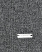 Темно-серый шарф из шерсти и кашемира, 160x30 см Il Trenino | Фото 3