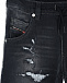 Черные джинсы с разрезами Diesel | Фото 3