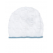 Белая шапка с синим кантом Marlu | Фото 1