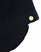 Темно-синий берет с козырьком Moncler | Фото 6