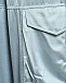 Атласные брюки-карго, голубые GCDS | Фото 6