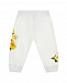 Спортивные брюки с принтом &quot;желтые розы&quot; Dolce&Gabbana | Фото 2