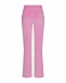 Розовые спортивные брюки из велюра Mo5ch1no Jeans | Фото 9