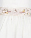Молочное платье с цветочным поясом Amaya | Фото 3