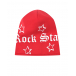 Красная шапка с принтом &quot;Rock Star&quot; Catya | Фото 1