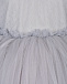 Платье с пышной юбкой из фатина, серое Miko | Фото 5