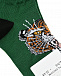 Зеленые носки с принтом &quot;тигр&quot; La Perla | Фото 2