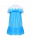 Платье из фатина, голубое TWINSET | Фото 2