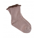 Розовые носки с контрастной отделкой Collegien | Фото 1