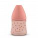 Розовая бутылка с круглой силиконовой соской медленного потока &quot;BASICS&quot;, 150 мл (2 шт) Suavinex | Фото 3