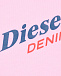 Розовая футболка с лого Diesel | Фото 3