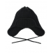 Черная шапка-ушанка из смесовой шерсти Jan&Sofie | Фото 1