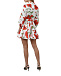 Платье льняное мини со сплошным принтом &quot;Маки&quot; Positano Couture | Фото 3