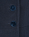 Синее двубортное пальто Dal Lago | Фото 3