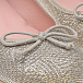 Золотистые туфли на каблуке Pretty Ballerinas | Фото 6