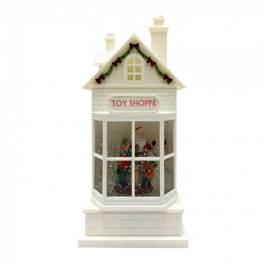 Новогодний сувенир &quot;Рождественский Магазин игрушек&quot;, 27 см Musicboxworld | Фото 1