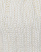 Белые варежки с узором &quot;косичка&quot; Chobi | Фото 2