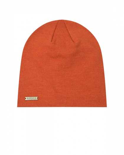 Базовая оранжевая шапка Norveg | Фото 1