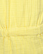 Платье с рукавами-фонариками, желтое Mipounet | Фото 4