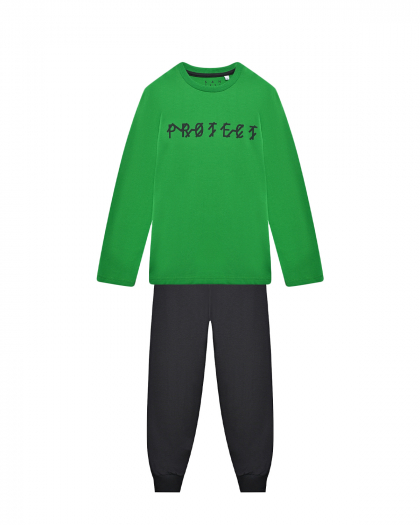 Пижама зеленая PROTECT и брюки Sanetta | Фото 1
