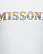 Топ с логотипом из страз, белый Missoni | Фото 3