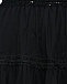 Мини-платье с ярусной юбкой, черное Charo Ruiz | Фото 6