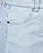 Джинсовая юбка со сплошным лого Stella McCartney | Фото 3