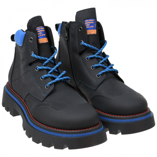 Ботинки с синими шнурками Rondinella | Фото 1