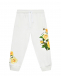Спортивные брюки с принтом &quot;желтые розы&quot; Dolce&Gabbana | Фото 1
