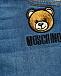 Джинсовые шорты с патчем &quot;медвежонок&quot; Moschino | Фото 3