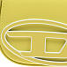 Сумка с металлическим логотипом, желтая Diesel | Фото 4