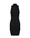 Мини-платье с лого, черное Diesel | Фото 4
