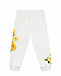 Спортивные брюки с принтом &quot;желтые розы&quot; Dolce&Gabbana | Фото 2
