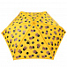 Желтый зонт с принтом в горох, 17 см Moschino | Фото 3
