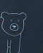 Свитшот темно-синего цвета с вышивкой &quot;медведи&quot; Sanetta fiftyseven | Фото 3